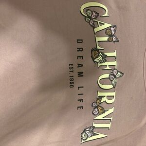 French Pastry Pink Fabric Label